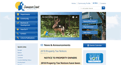 Desktop Screenshot of dawsoncreek.ca